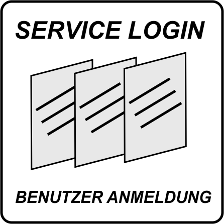 Service und Login Logo